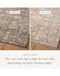 Pace PAC-01 Bark/Natural Area Rug