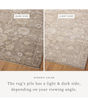 Pace PAC-03 Taupe/Wheat Area Rug