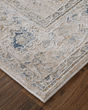 Pasha 39M7F Ivory/Taupe/Blue Rug