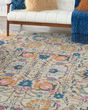 Passion PSN01 Ivory/Multi Area Rug