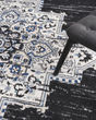 Passion PSN03 Black Ivory Area Rug
