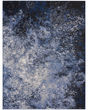 Passion PSN10 Light Blue Black Area Rug