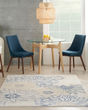 Passion PSN17 Ivory Grey Blue Area Rug