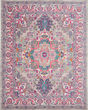 Passion PSN20 Light Grey/Pink Area Rug