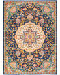 Passion PSN22 Navy Multicolor Area Rug