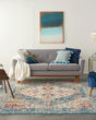 Passion PSN23 Ivory/Light Blue Area Rug