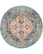 Passion PSN23 Ivory/Light Blue Area Rug