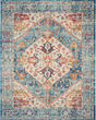 Passion PSN23 Ivory/Light Blue Area Rug