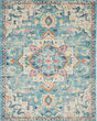 Passion PSN25 Ivory/Light Blue Area Rug