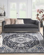 Passion PSN33 Black Ivory Area Rug
