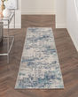 Passion PSN36 Ivory Teal Area Rug