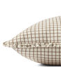PCJ0012 Ivory/Earth 22"x22" Pillow