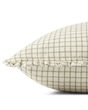 PCJ0012 Ivory/Moss 16"x26" Pillow