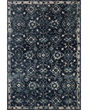 Percival PCV-02 Navy/Ivory 2'3"x3'9" Area Rug