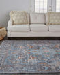 Percy 39AFF Blue/Gray/Orange Rug