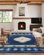 Phoenix PH4 Navy Area Rug