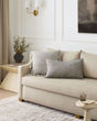 PLL0033 Ivory/Beige 22"x22" Pillow