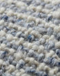 PLL0033 Ivory/Blue 22"x22" Pillow