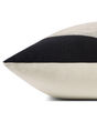 PLL0035 Black/Natural 18"x18" Pillow