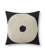 PLL0035 Black/Natural 18"x18" Pillow