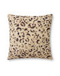PLL0056 Ivory/Black 22"x22" Pillow