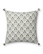 PLL0114 Blue/Multi 22"x22" Pillow