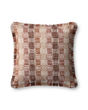PLL0133 Orange/Multi 22" Pillow