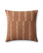 PLL0135 Rust/Ivory 22" Pillow