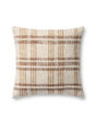PLL0155 Tan/Multi 22" Pillow