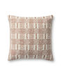 PLL0185 Ivory/Rust 18" Pillow