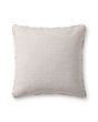 Elara PMH0070 White/Green 22" Pillow