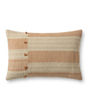 Evangeline Rust/Multi 13"x21" Lumbar Pillow