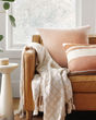 PMH1153 Sand/Ivory 22" x 22" Pillow