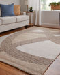 Pollock 8952F Brown/Tan/Ivory Rug