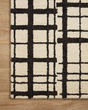 Polly POL-02 Black/Ivory Area Rug