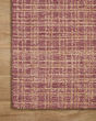 Polly POL-03 Berry/Natural Area Rug