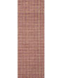 Polly POL-03 Berry/Natural Area Rug