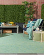 Positano POS01 Blue/Green Area Rug