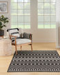 Positano POS02 Black Area Rug