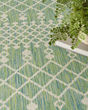 Positano POS02 Blue Green Area Rug