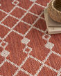 Positano POS02 Terracotta Area Rug