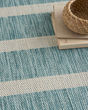 Positano POS03 Aqua Ivory Area Rug
