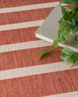 Positano POS03 Terracotta Ivory Area Rug