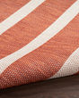Positano POS03 Terracotta Ivory Area Rug