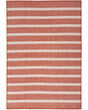 Positano POS03 Terracotta Ivory Area Rug