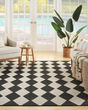 Positano POS04 Black Area Rug
