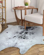 Prairie Hides Alesund Ivory-Black Area Rug