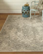 Prasad 3682F Ivory/Gray/Black Area Rug