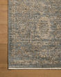 Priscilla PRL-03 Blue/Sand Area Rug
