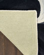 Prismatic PRS41 Ivory Black Area Rug